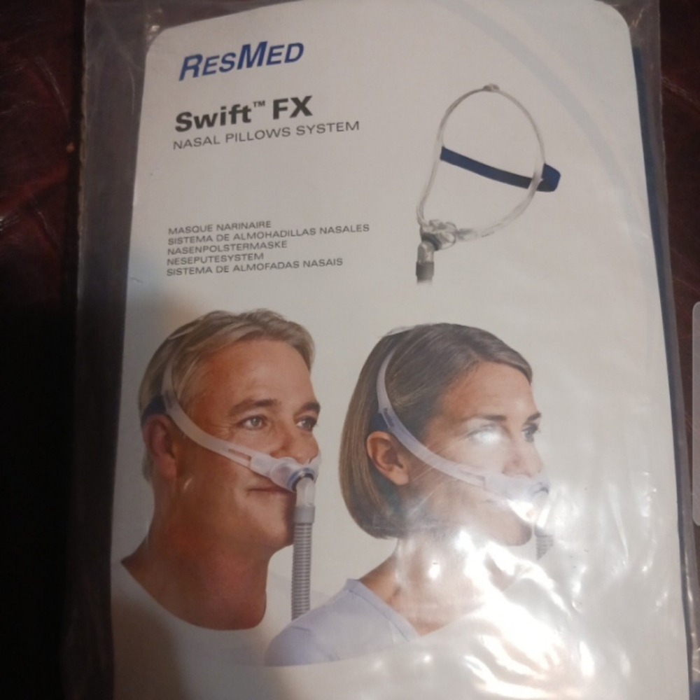 ResMed Swift FX Nasal Pillows System # 61500 Sealed SML Small Medium Large NEW